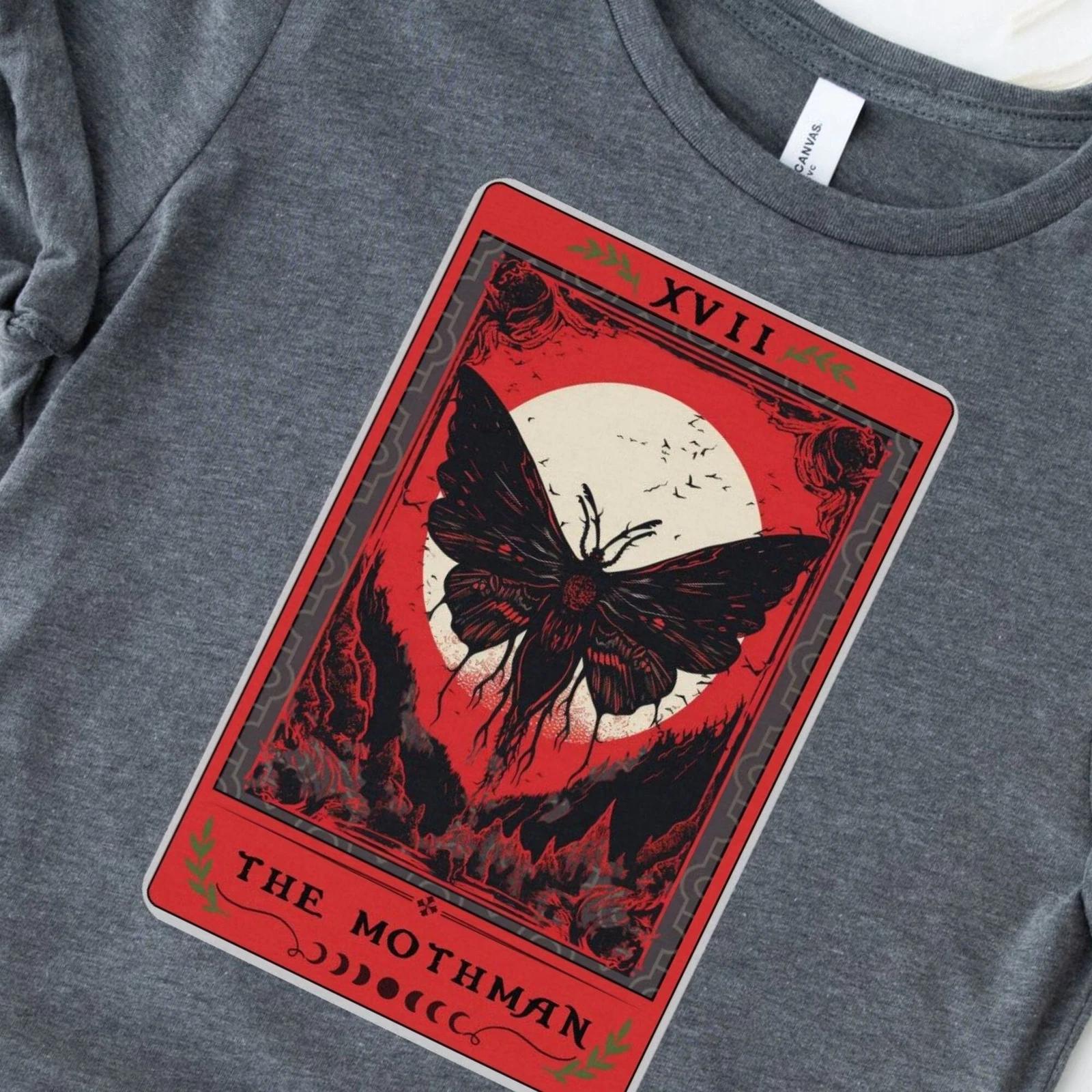 MothmanTarot Card Shirt Cryptozoology S