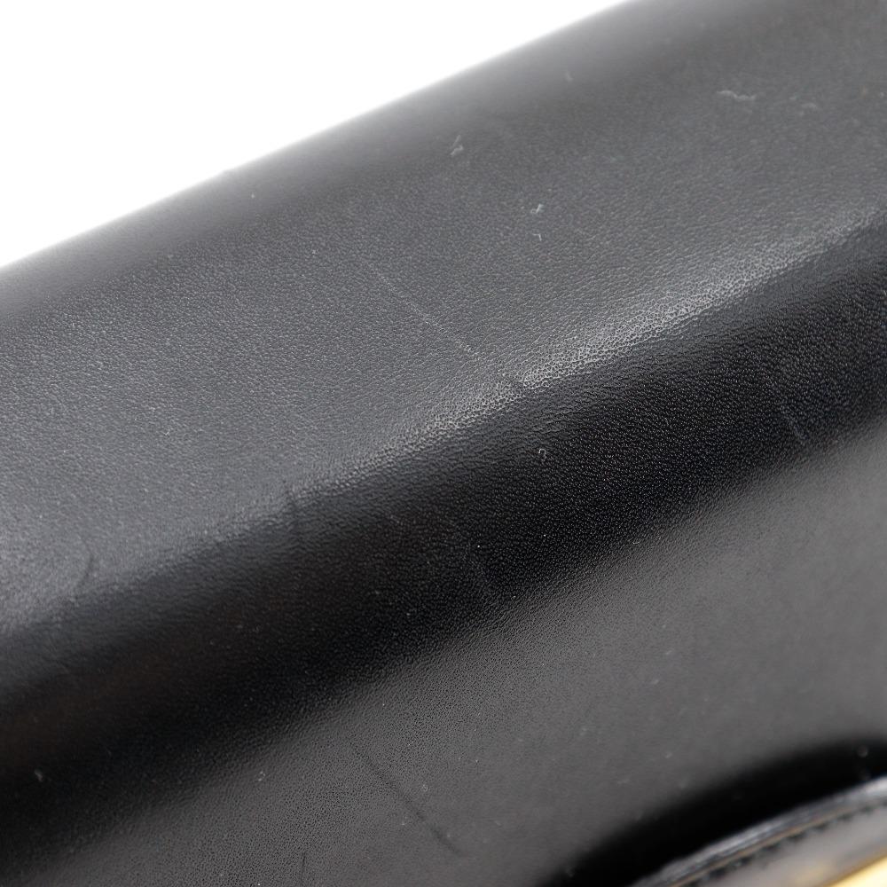 Salvatore Ferragamo 2WAYShoulder Handbag DQ-21 1668 Vintage Black Calfskin Women Used