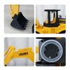 Universal Wheels Electric Excavator Toy Colorful Music Bulldozer Toy  Boys Gift
