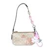 COACH Shoulder Bag [Customized Bag] Nolita 19 ZY Zhiyu Classic Presbyopia Flower Graffiti Sunflower Pearl Sand Color and Chalk White (bunny Rabbit)