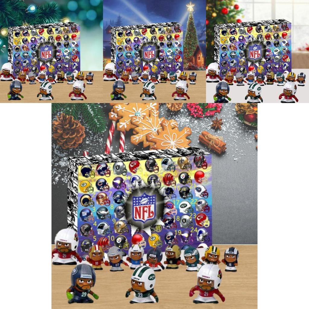 Nfl Advent Calendar 2024 Unique Super Bowl Christmas Countdown Box For Fans
