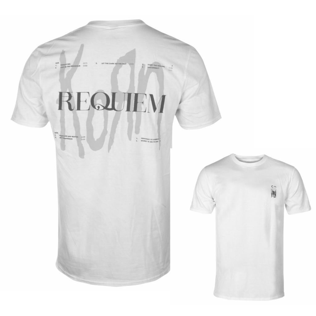 Top Korn Graphic Cotton Band Tshirt Unisex Summer Short Sleeve Fashion Brand Tee Luxury Casual Vintage Tees