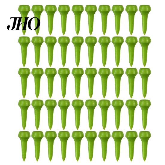 Confezione 50 Pezzi Tee da Golf in Plastica per Ferri Ibridi Par 3 Basso Profilo Legni Golfista Esperto e Campo Pratica Golf Corto Minore Attrito