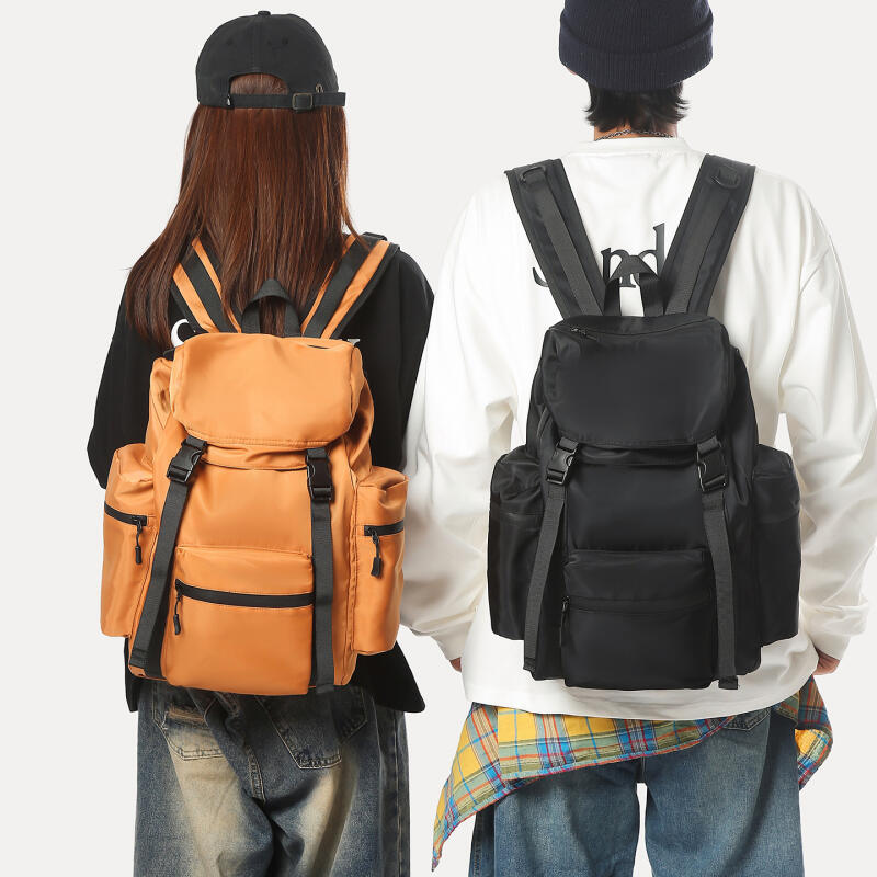 Sports Backpack Roll-up Backpack Men's And Women's Travel Backpack Student Schoolbag