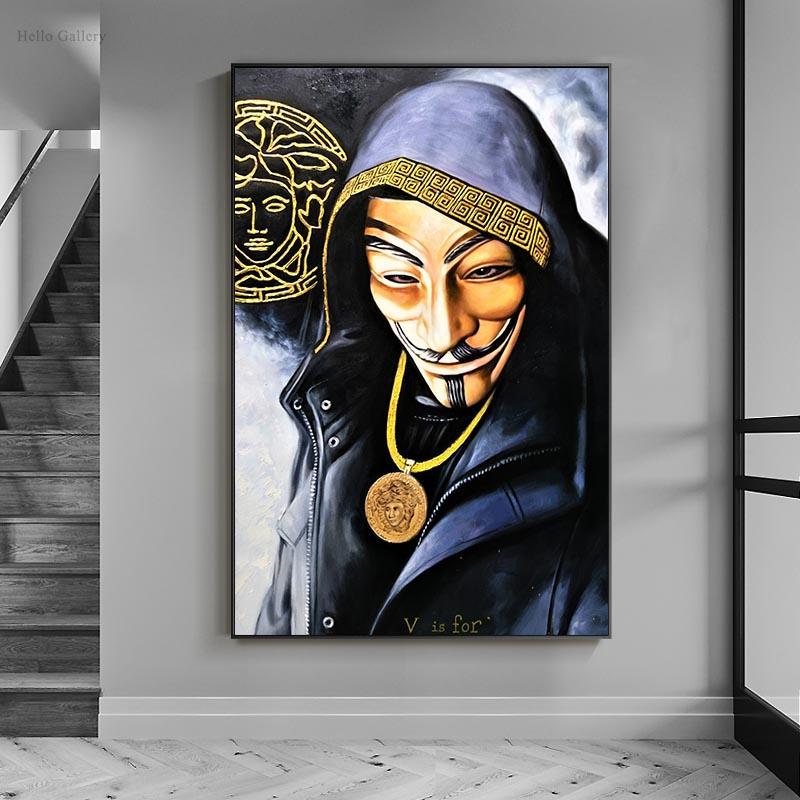 Klassischer Film-Hacker-Poster, Leinwanddruck, modernes Leinwandgemälde, Wandkunst, Heimdekoration, Poster für Wohnzimmer