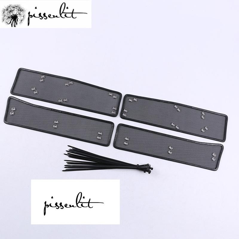 For Honda Odyssey 2015 2016 2017 2018 Car Accessories Steel Front Racing Grills Insert Net Anti-insect Dust Garbage Proof