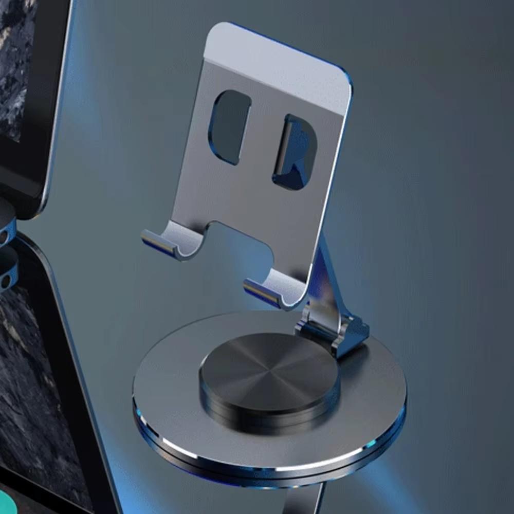 Metal 360° Rotating Desk Mobile Phone Holder Stand for iPhone Cellphone Smartphone Mobile Phones Ipad Telephone Reader 6