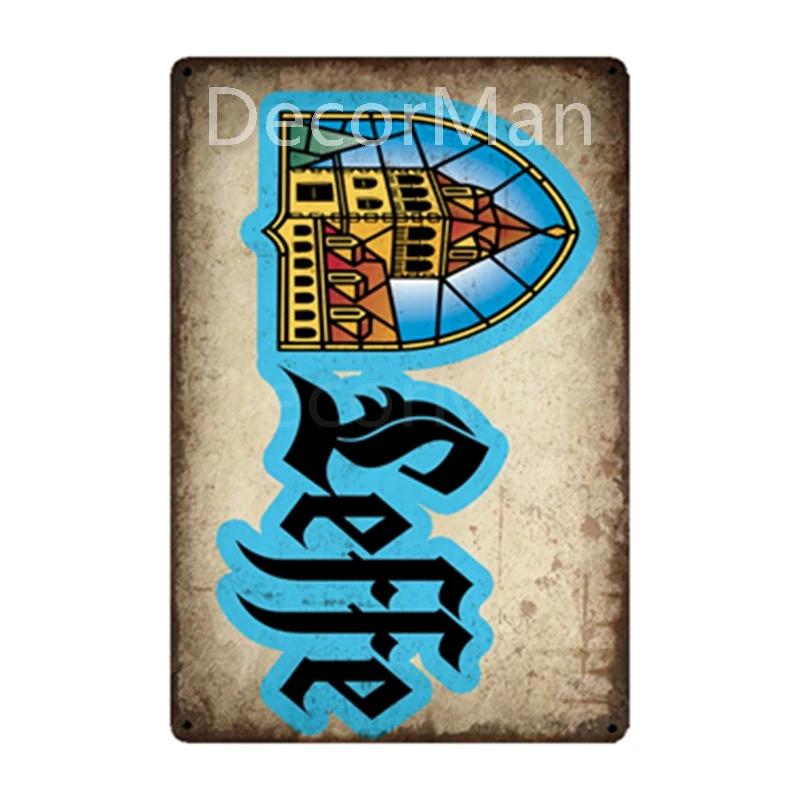 

Duvel leffe Orval Tin Signs Belgium Metal painting Bar PUB Decor WX2 20x30cm（7.8x11.8inch）