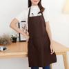 Comfortable Kitchen Apron with Adjustable Buckle Polyester Cotton Easy To Clean Cooking Apron for Baking