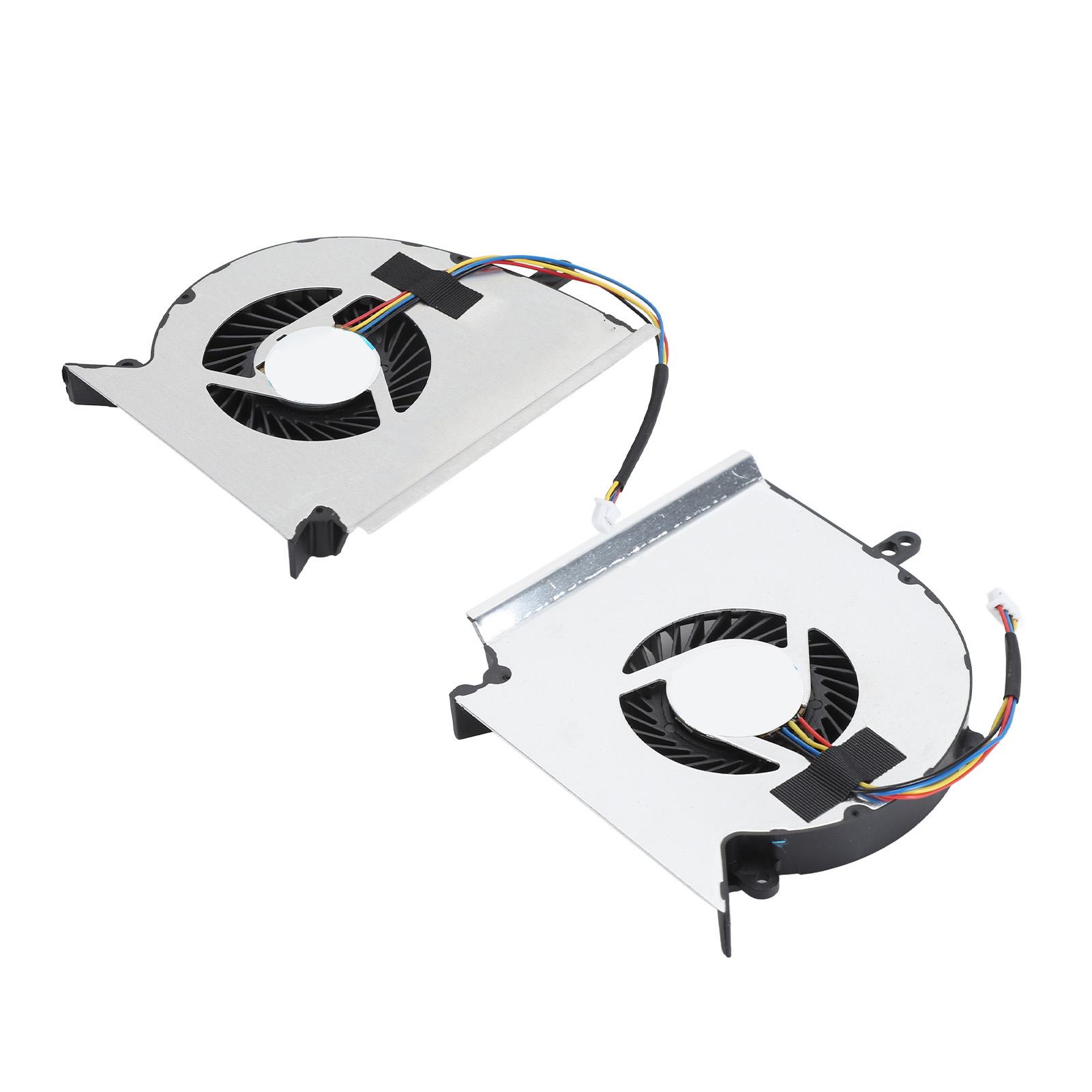 

4-контактный вентилятор охлаждения ноутбука Замена для MSI GE75 GP75 GL75 WE75 RAIDER MS 17E2 CPU GPU