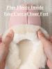 Woolen Home Slippers, Indoor Warm Slippers, Cotton Slippers