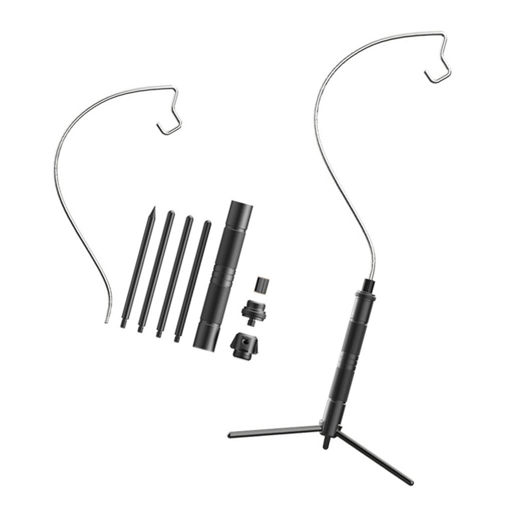 Lightweight Aluminum Alloy Light Holder Detachable Lamp Stand Outdoor Portable Easy To Build Lamp Holder with Tripod Multifunctional Lamp Camera Rack 