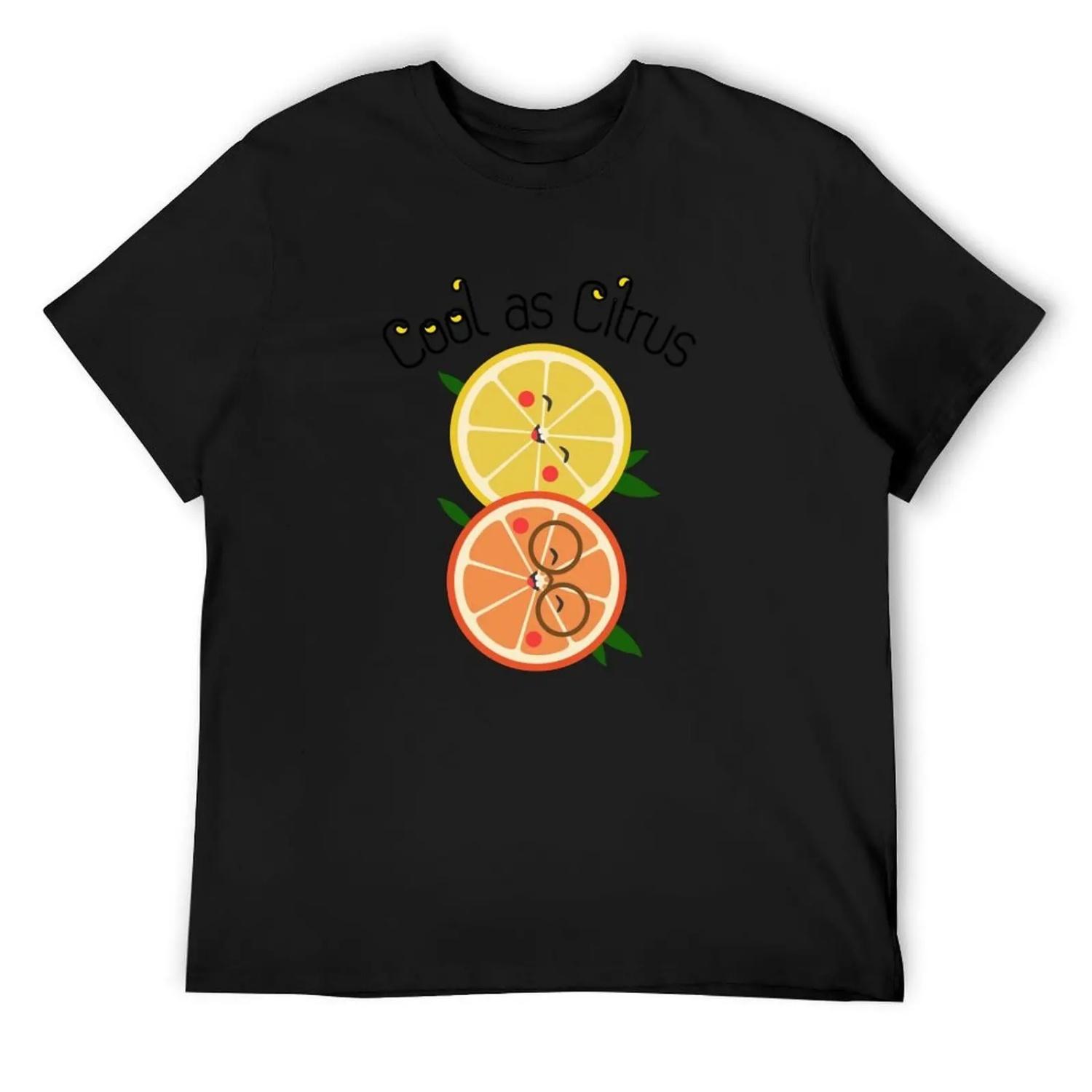 Cool as Citrus - Happy Citrus T-Shirt shirts graphic designer shirts plus size clothes men t shirt S