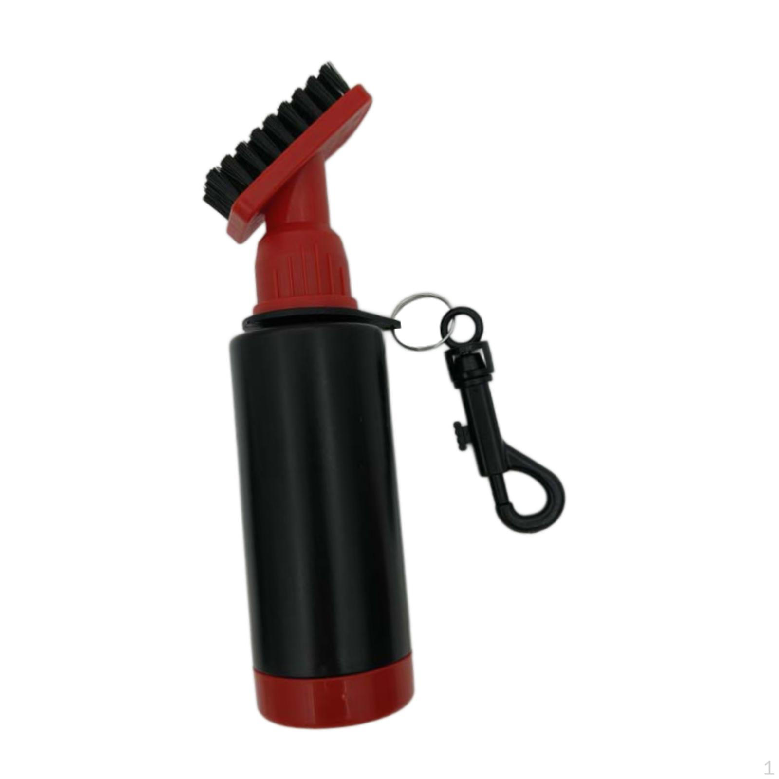 

Аксессуары для щеток для чистки гольф-клубов с распылителем для воды для использования на открытом воздухе красный