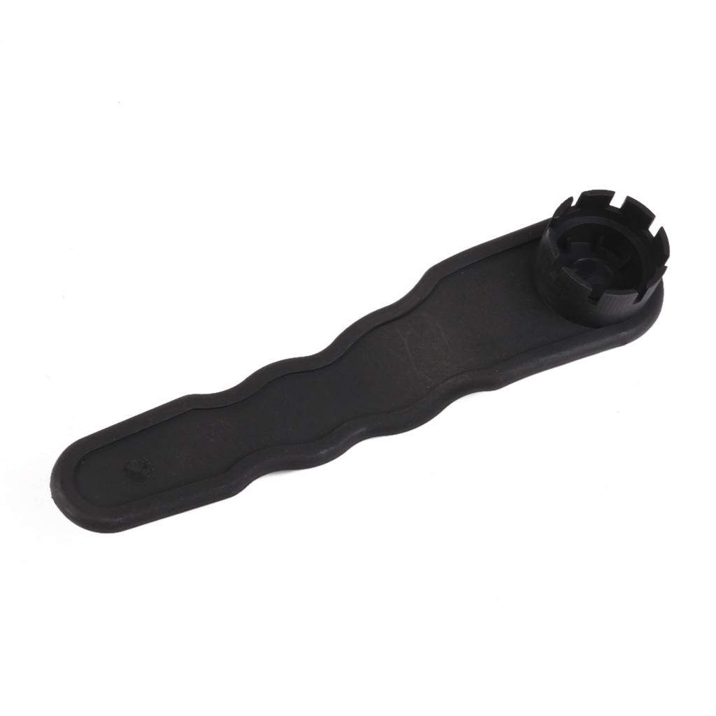 PVC Air Valve Wrench 8-Groove for Inflatable Boats Black
