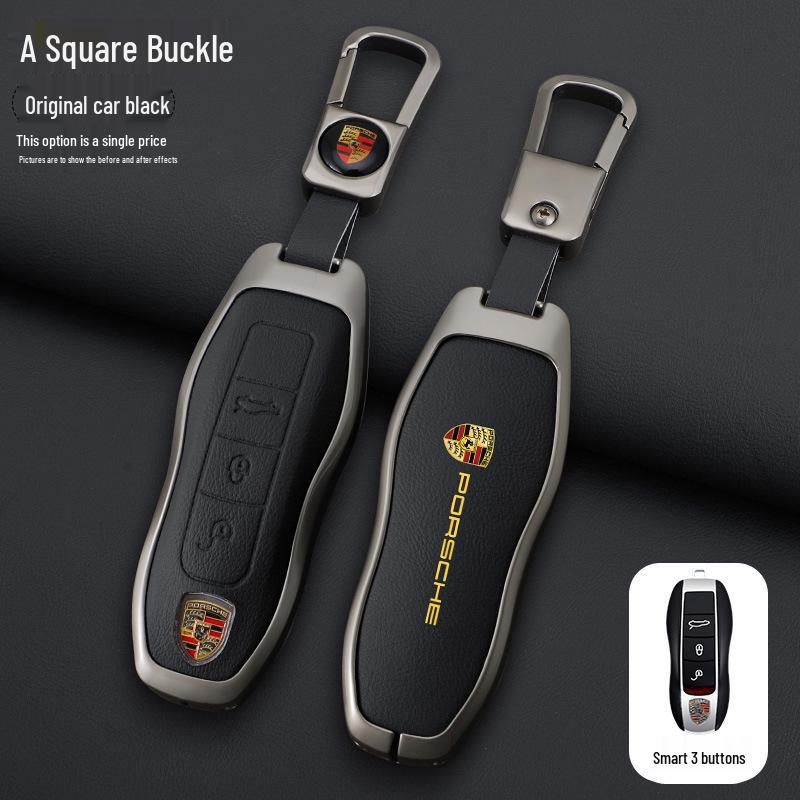 Porsche Key Case for New Macan, Cayenne, Panamera, 911, Maca, 718