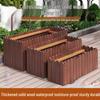 Outdoor Anticorrosive Wood Planter Box