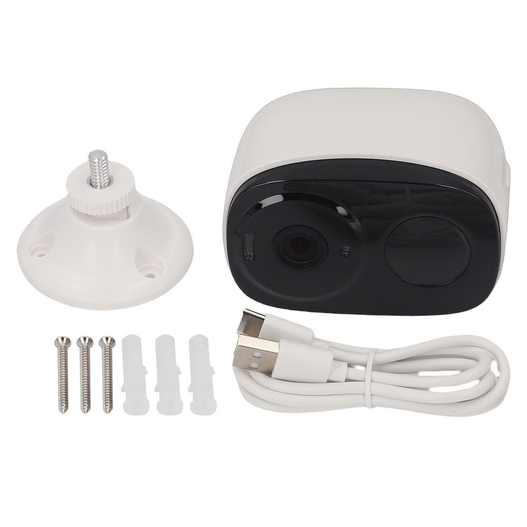 Wireless Outdoor Security Camera 2K Indoor Battery Powered WiFi Wireless Camera with AI Motion Detection Spotlight
