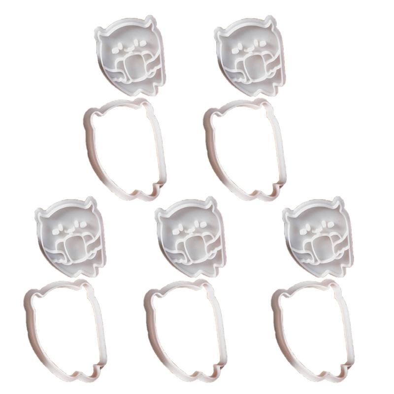 Unique Festival Parties Biscuits Molds Eerie Halloween Cookie Baking Molds Durable Specters Shape Biscuits Cutter