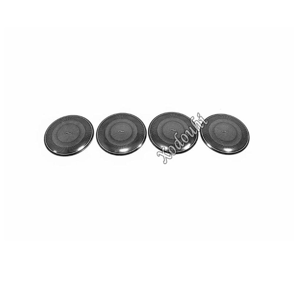 Car Door Inner Stick Audio Speak Sound Cover Ring Circle Frame For Nissan X-Trail T32/Rogue 2014 2015 2016 2017 2018