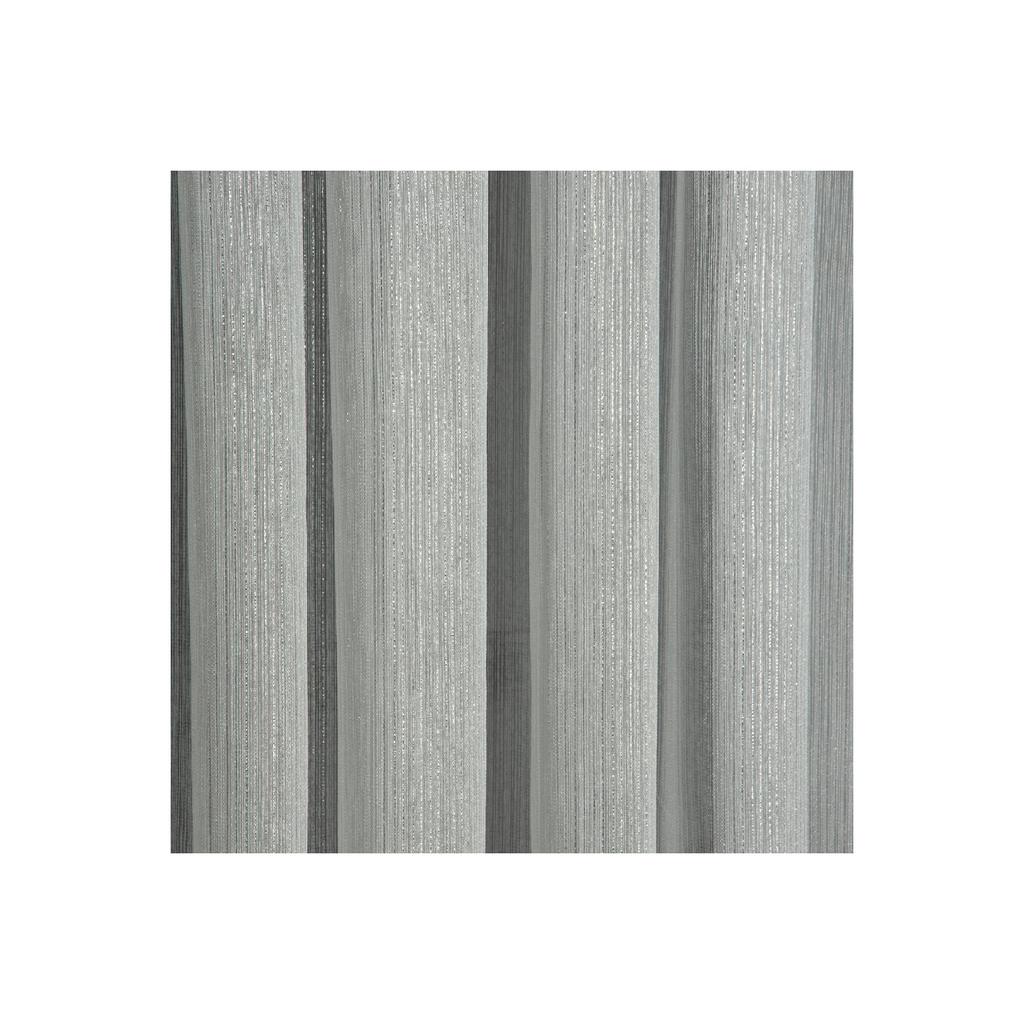 Tenda Piatta a Strisce Sottili (artury) Tenda di tulle Pila frequente (Da 1 a 3 pile) Piantare Argento