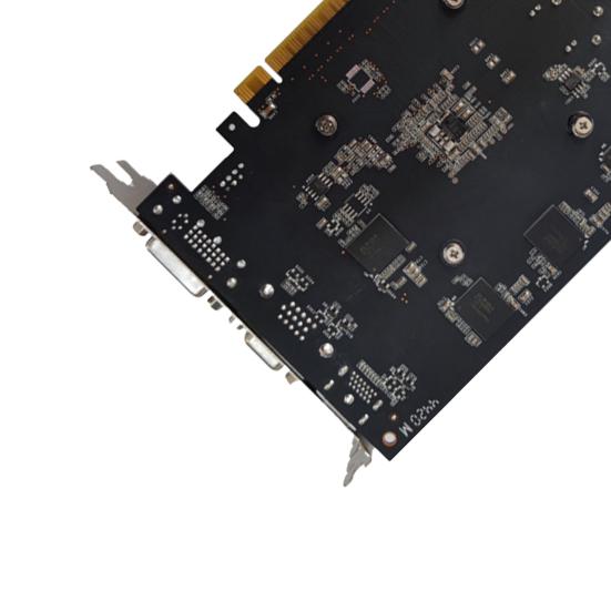Karta graficzna GTX1050TI Niezależne Szybkie Rozpraszanie Ciepła Wieloprzewodowy 4GB Pływający Powietrzem Karty Wideo PC do Biura
