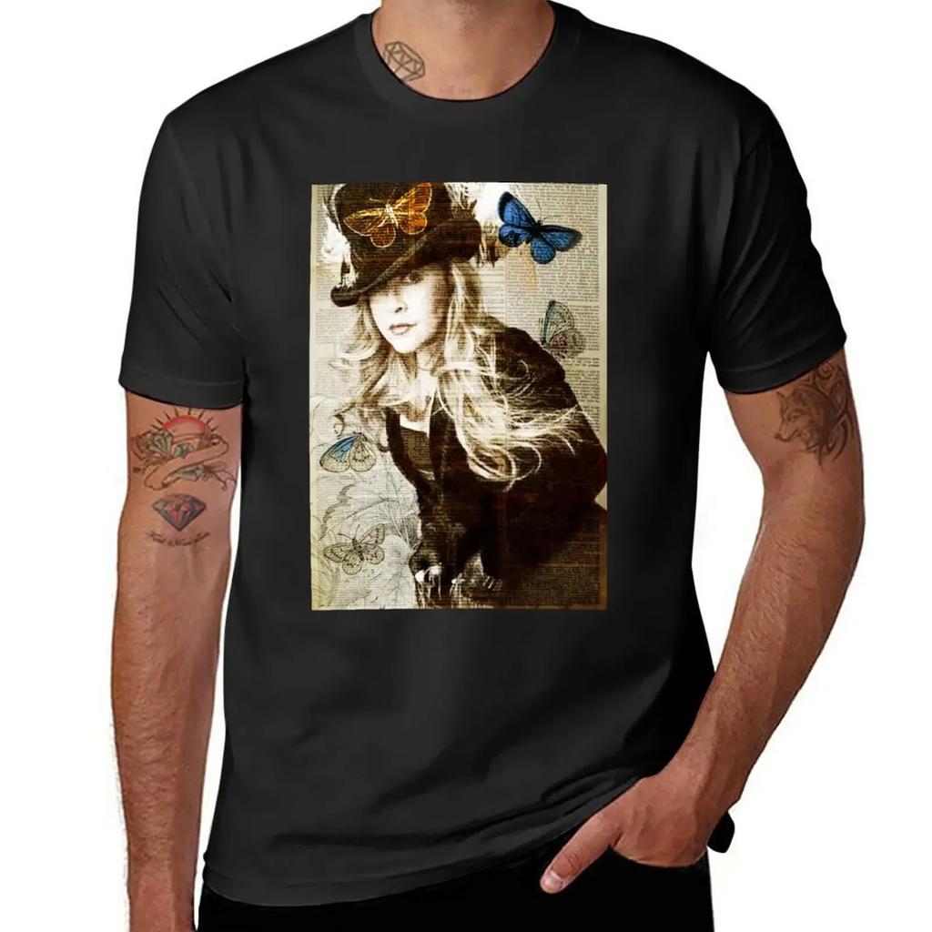 Stevie Nicks T-Shirt sublime cute tops boys whites black t shirts for men