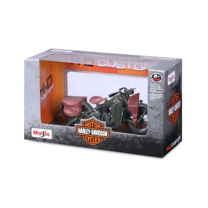 Miniatures montées - Harley Davidson 1942 1/18 Maisto