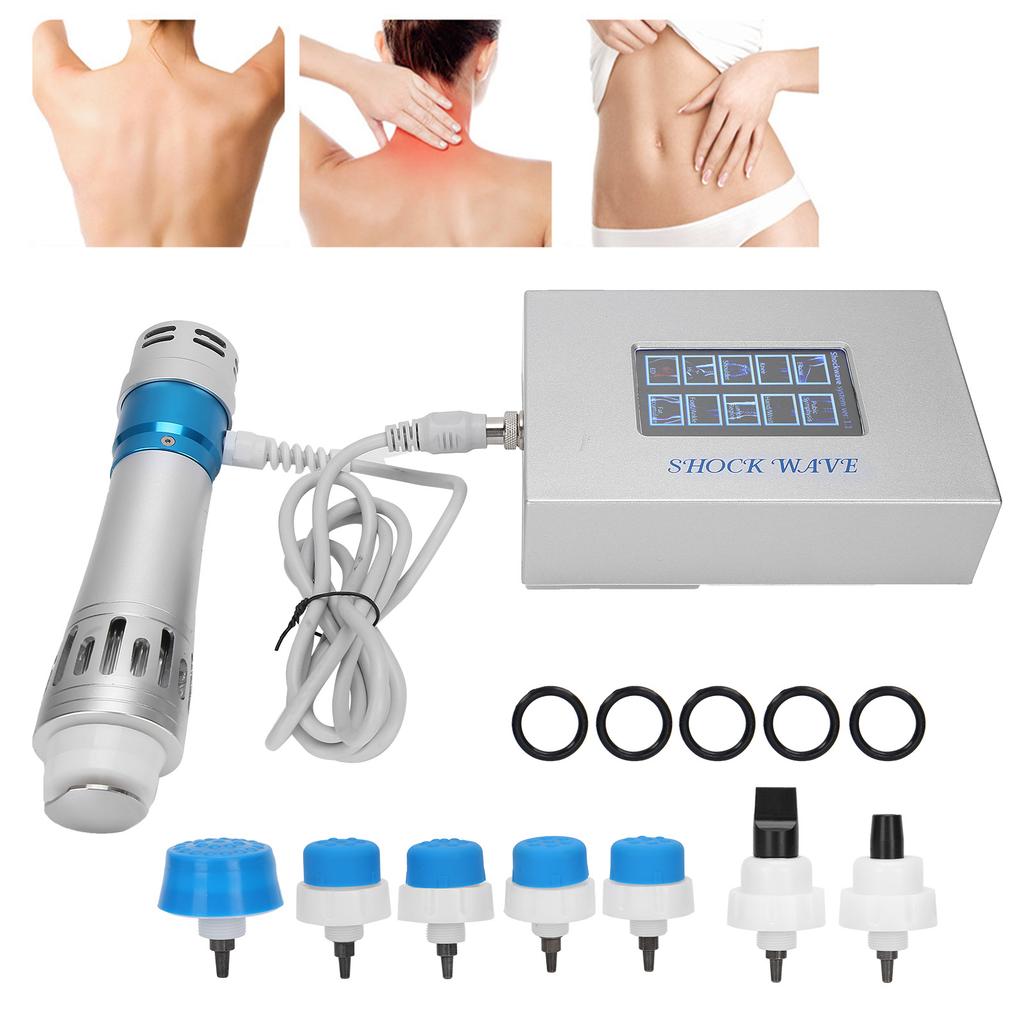 Professional Shockwave Machine for Pain Relief ED Treatment Physiotherapy InstrumentUS Plug 100-240V
