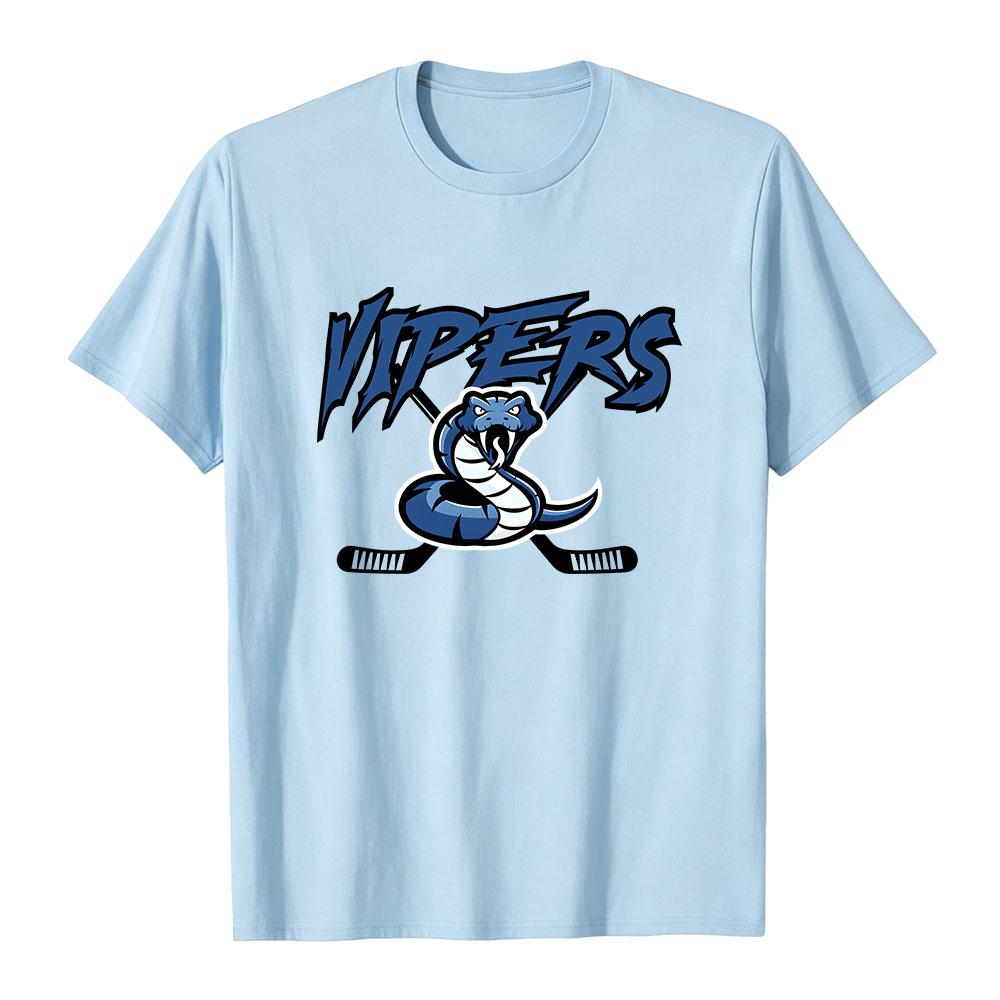 THE VIPERS Tees Writer Rina Kent Graphic Print T-shirt Cotton Summer Short Sleeve Men Tshirts O-neck Fashion Casual Loose Shirt