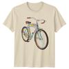 Retro Cruiser Bike TShirt Vintage Style Bicycle Tee Adult Design