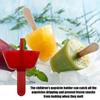 Silicone Proof Popsicle Holder  Anti-flow Ice Cream Bracket Anti-drip Tray Portable Popsicle Protectors Tools For Kids Summer