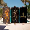 B-Brownings Logo Anime Strand Schwimmtuch Weiches Saugfähiges Waschlappen Kindergeschenke Für Kinder Reisen Camping Fitnessstudio