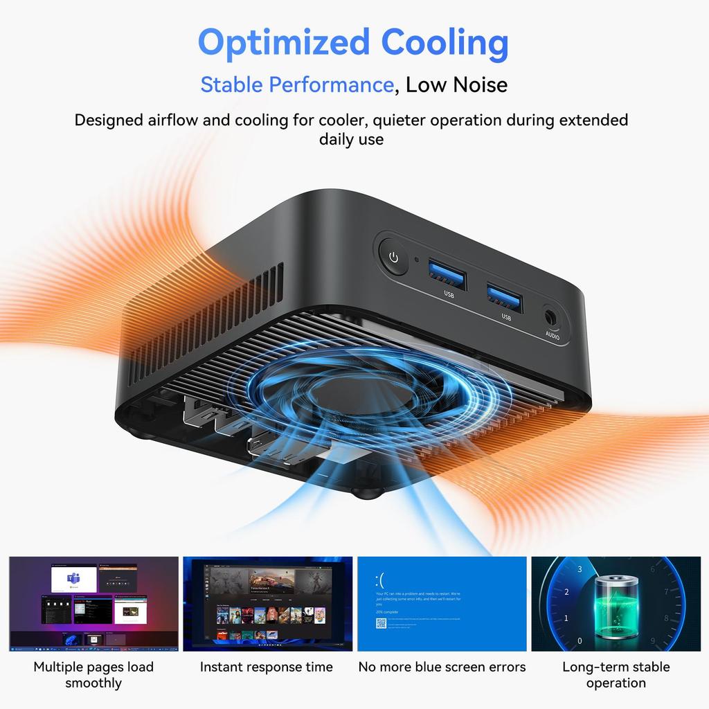 Blackview MP50 AMD Ryzen 5 3500U 16GB DDR4 SSD 512GB Windows 11 Pro