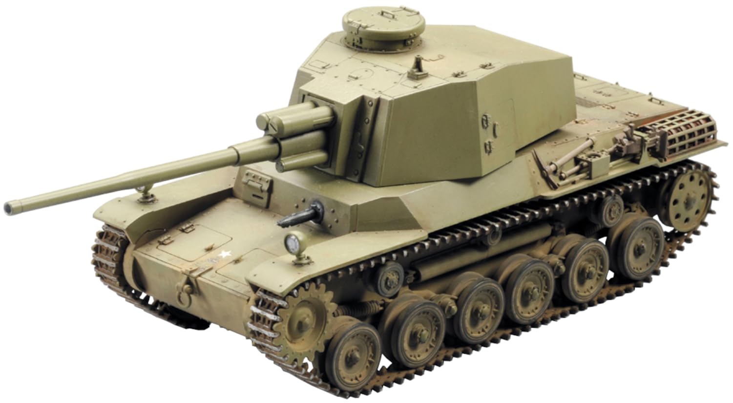 Fine Molds 1/35 Военная серия Императорская японская армия Средний танк Тип 3 Chi-Nu Длинноствольный тип Пластиковая модель MR06 (танк)