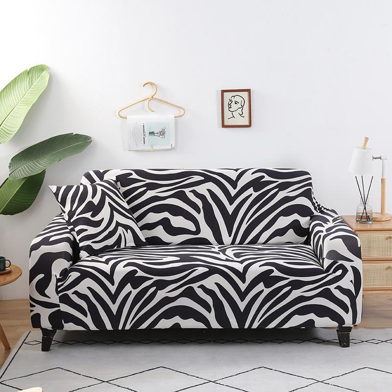 Non-Slip Stretch Sofa Cover All-Inclusive Full Covering Fabric Craft Old-Fashioned Sofa Slipcover for Combination Sofa Cushion