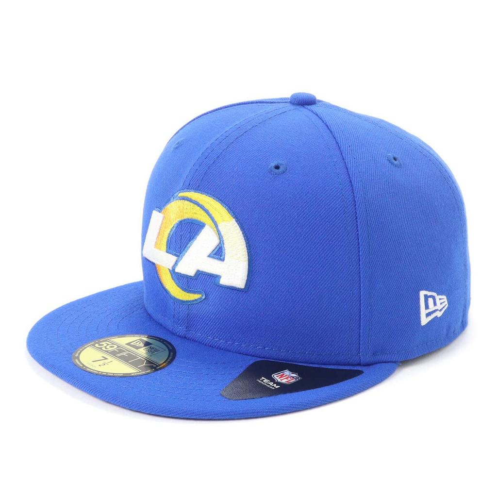 New Era NFL 59FIFTY Los Angeles Oceanside Size Cap, Rams, Blue, 58.7cm