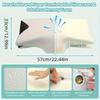 Black Butterfly Shape Memory Foam Cervical Pillow Ergonomic Orthopedic Slow Rebound Neck Pain Support Pillow
