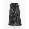 Specchio Long Skirt With Wrinkle Pattern 451 246