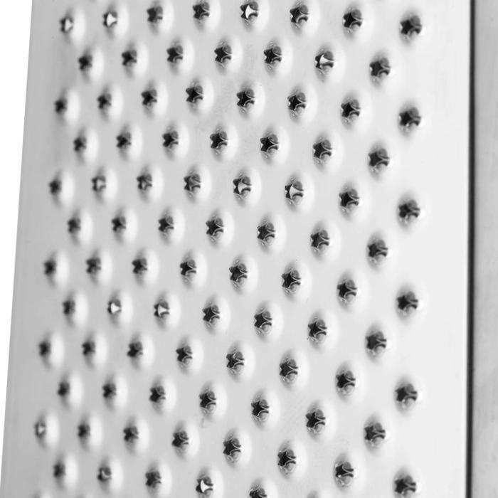 Râpe - kadax - acier inoxydable - 4 faces - poignée confortable - compatible lave-vaisselle