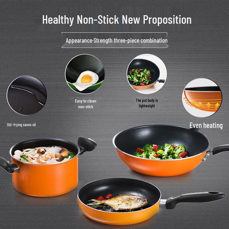 Supor Non-stick Cookware 3-Piece Set