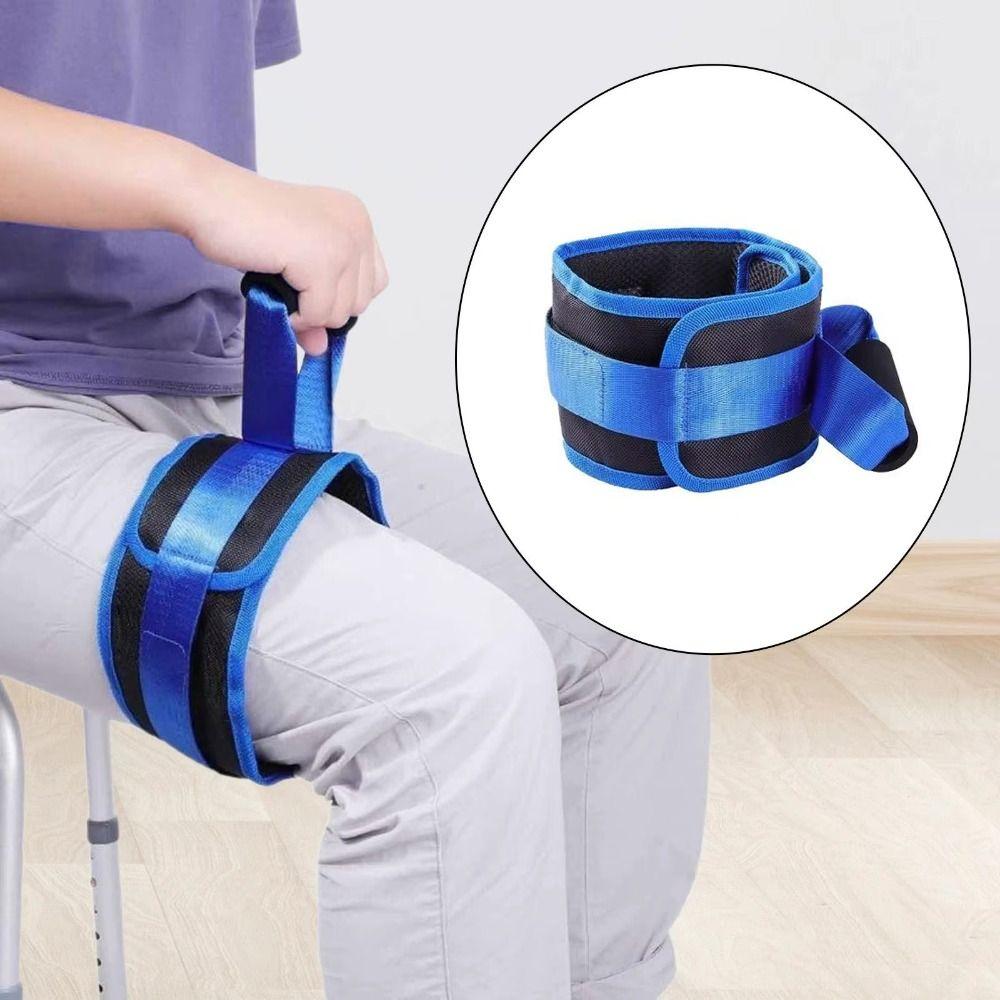 Loop Mobility Assistance Strap Padded Grip Pull Up Assistance Belt Leg Assist Aid  Knee Recovery