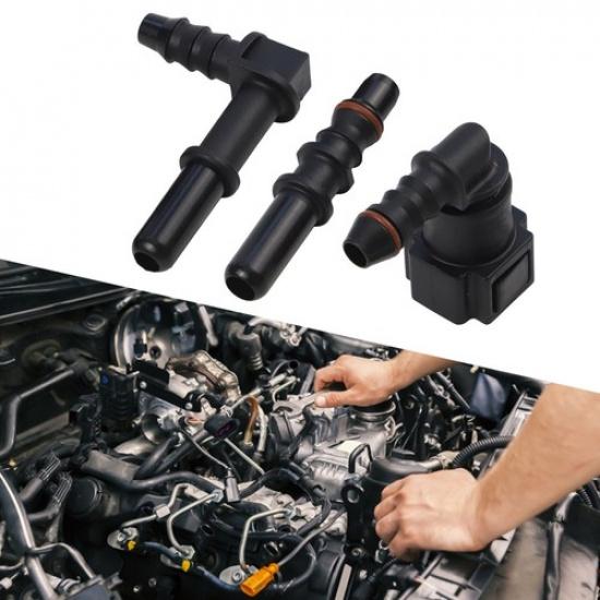 Efficient Fuel Line Hose Quick Release Connector Set for Cars and Vans
