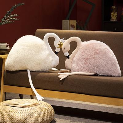 White Swan Doll Plush Toy Little Swan Doll Girl Company Soothing Doll Birthday Gift