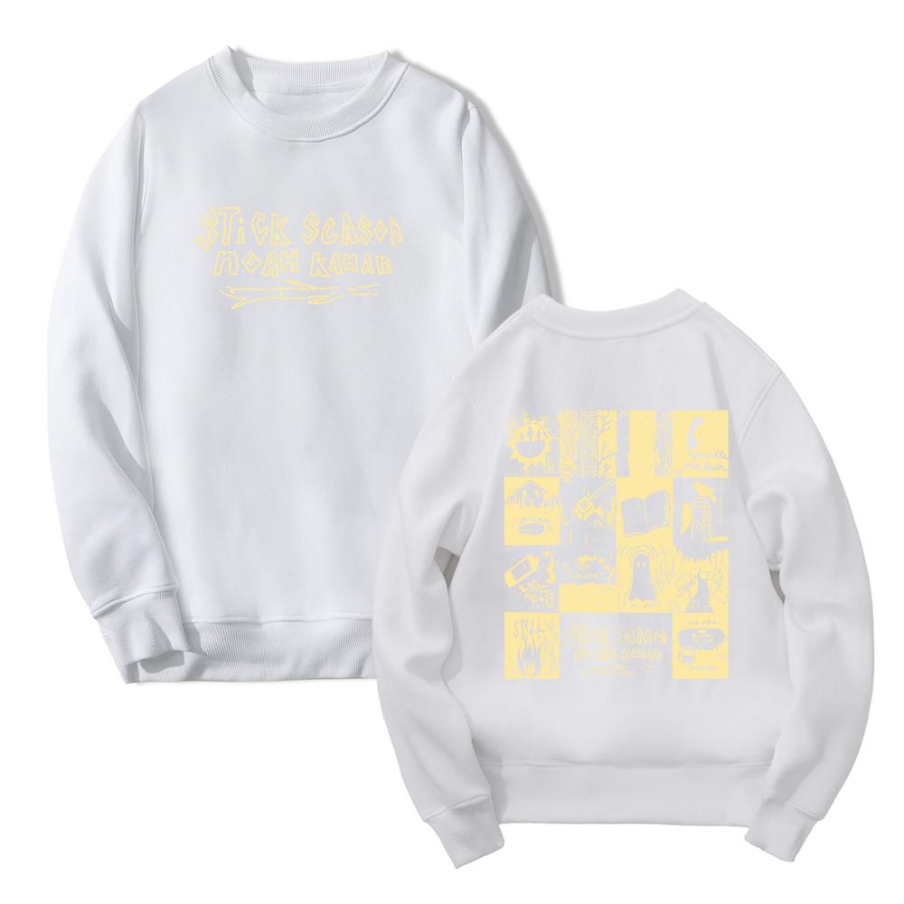 NOAH KAHAN Stick Season 2023 World Tour Oversized Hoodie Women Unisex Long Sleeve Pullover Crewneck Sweatshirt Casual Tracksuit