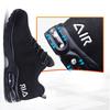 Mens Safety Shoes Steel Toe Boots Air Cushion Work Sneakers Lightweight Anti-smash Anti-puncture Work Shoes Breathable Men Boots