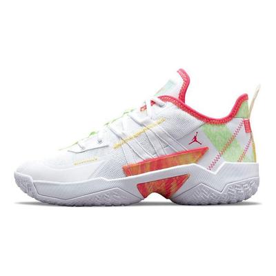 Air One Take 2 PF Summertime Fresh Men Sneakers White Lime-Glow Citron-Pulse CW2458-163