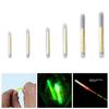 100Pcs Fishing Light Sticks Glow Tip Outdoor Glowing Fishing Stick Fihisng Green Fluorescent Light Stick Glow Sticks