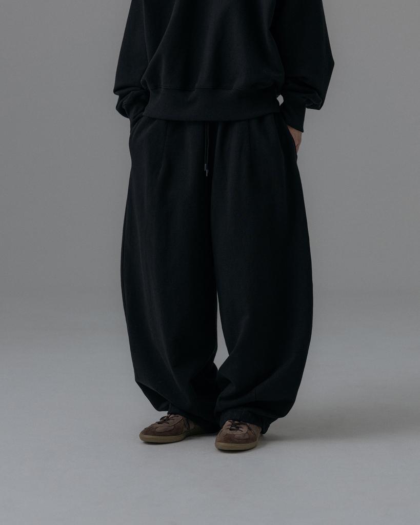 ANGLAN Steady Sweat Balloon Pants - Black