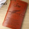 Collage Friendly Notebook Journal Notebook, Loose-Leaf Refillable Faux Leather Cover with Elastic Durable Daily Use Strap, Multi-Purpose Writing Diary